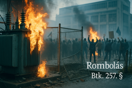 Rombolás Btk. 257. 2