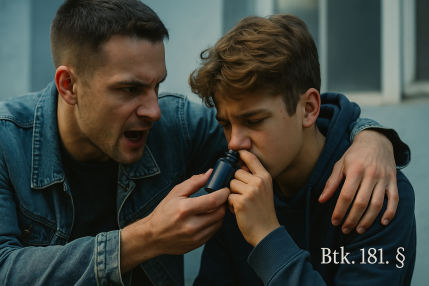 Koros szenvedelykeltes Btk. 181.1