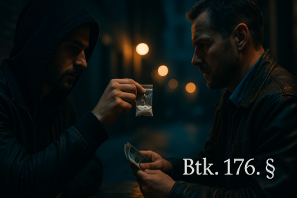 Kabitoszer kereskedelem Btk 176 3