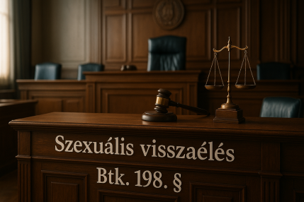 Szexualis visszaeles Btk 198 1