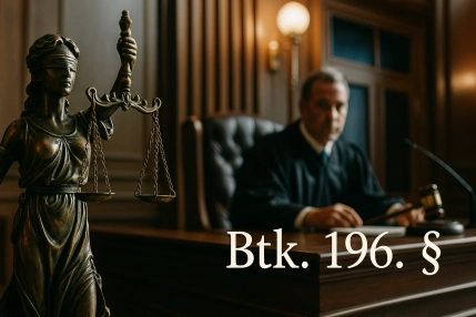 Szexualis kenyszerites Btk 196 5