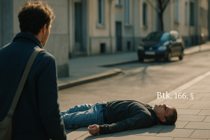 Segitsegnyujtas elmulasztasa Btk 166 6