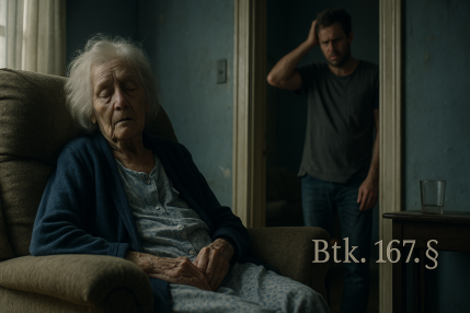 Gondozasi kotelezettseg elmulasztasa Btk 167 3
