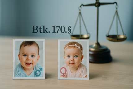 Szuletendo gyermek nemenek megvaltoztatasa Btk 170 4