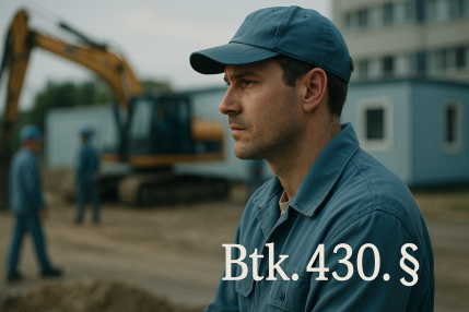 Honvedelmi munkakotelezettseg megsertese Btk 430 3