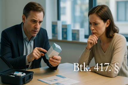 Fogyasztok megtevesztese Btk 417 3